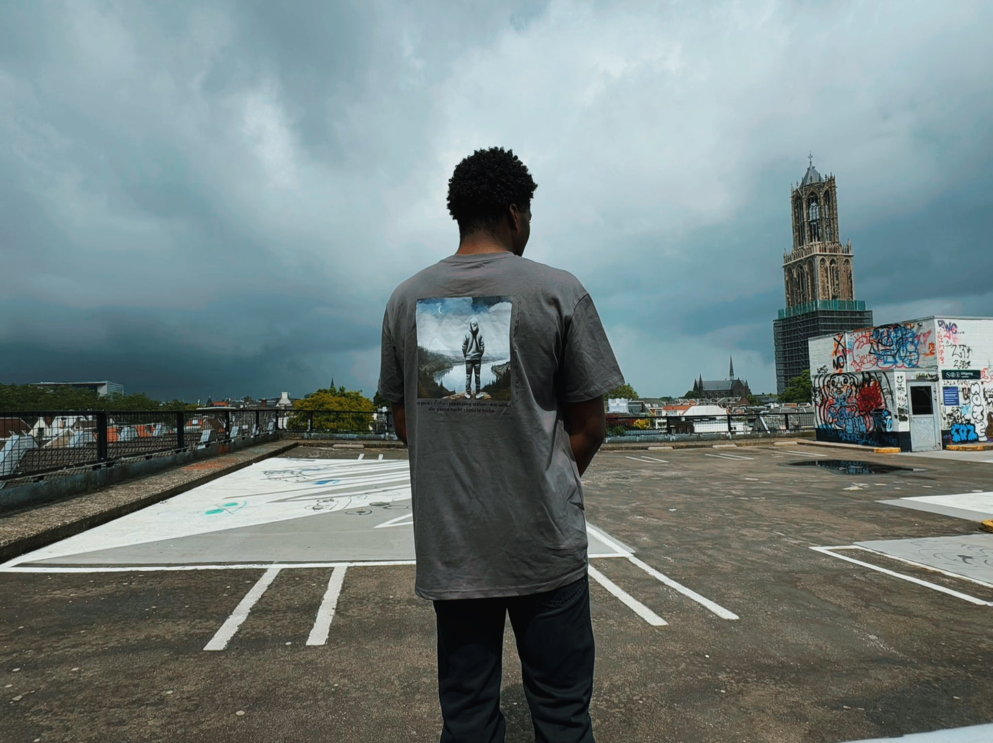 ADAN T-Shirt Grey